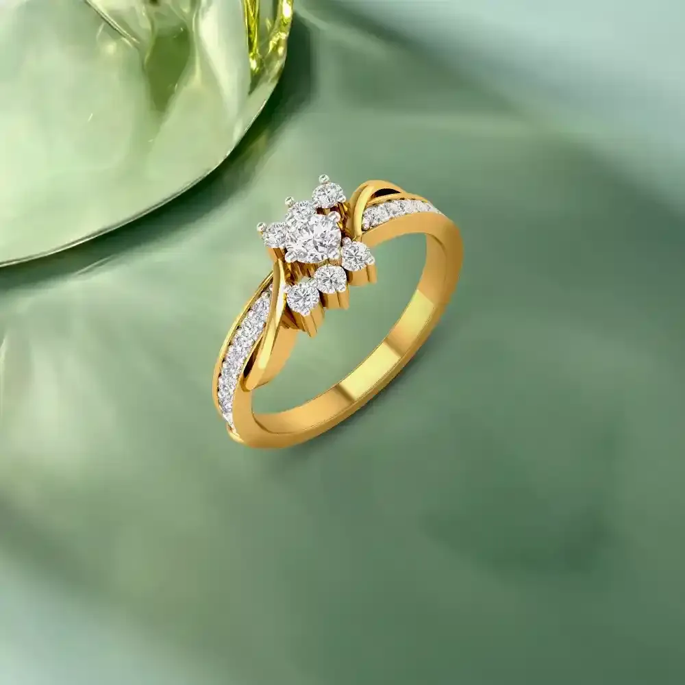 Diamond ladies generic ring