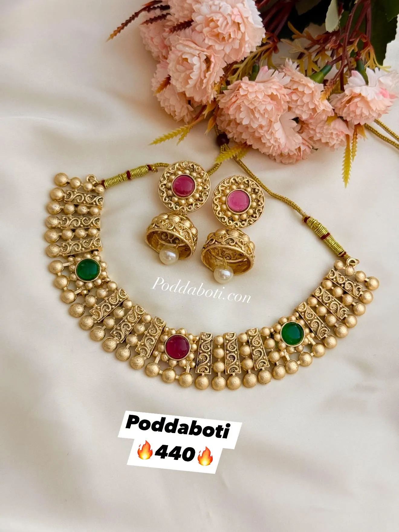 Rajwadi Necklace & Earrings!
