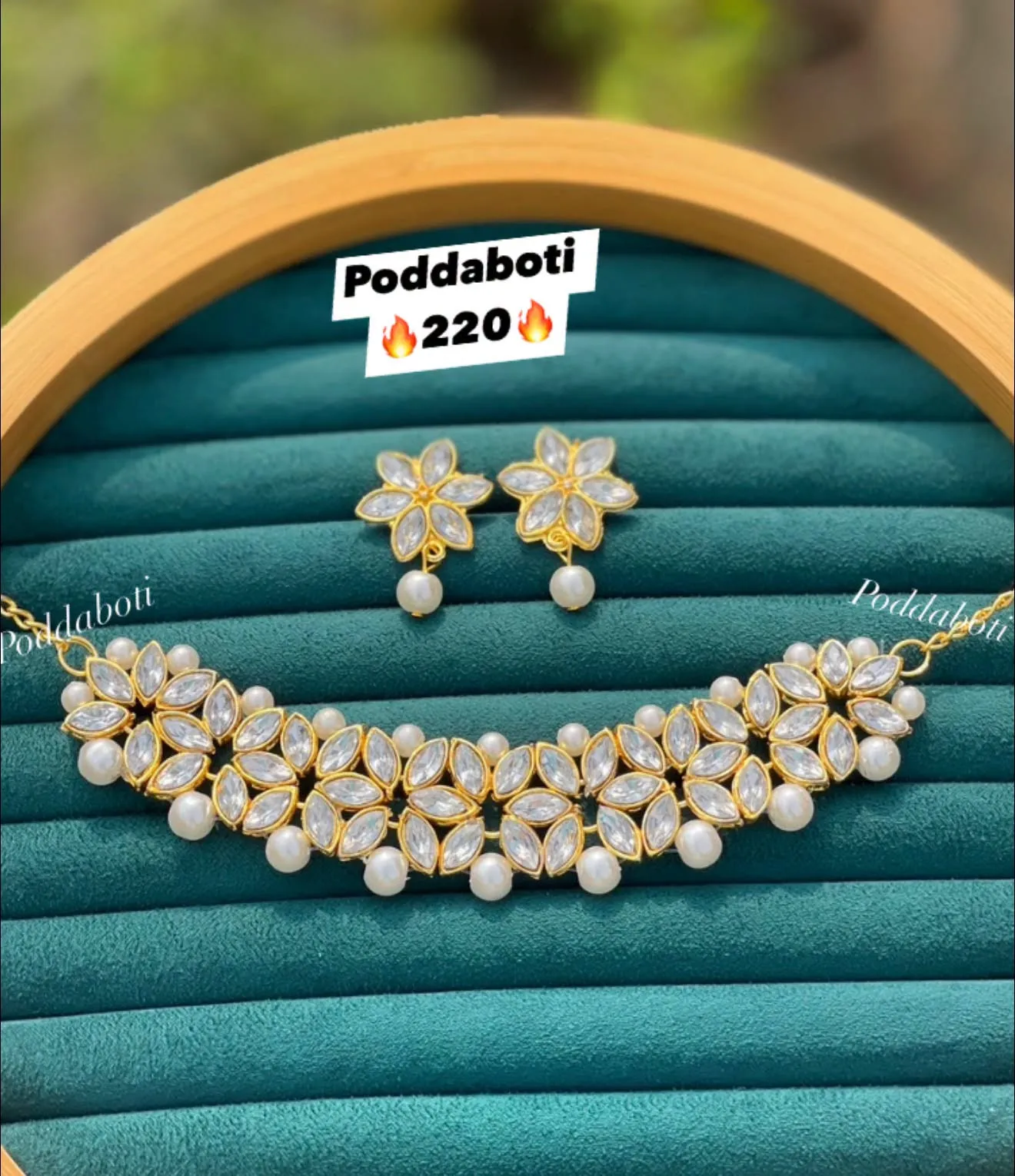 Flower Choker Set!