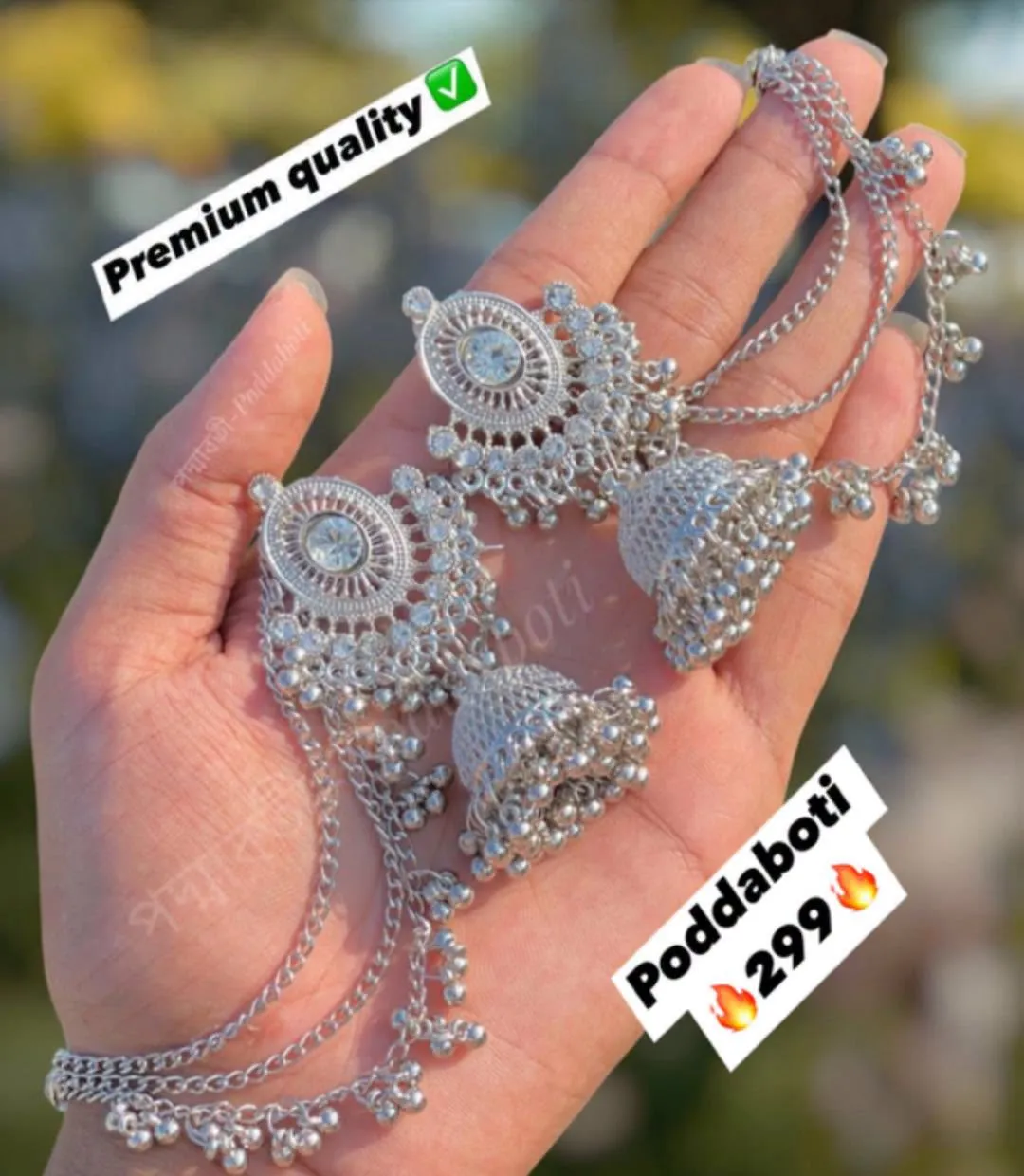 Silver Earrings!
