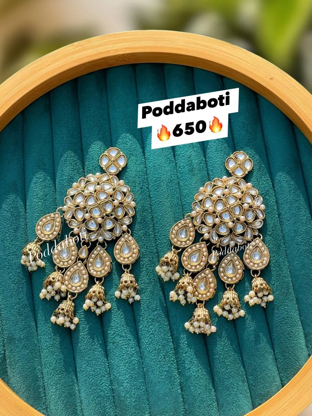 Kundan Earrings!