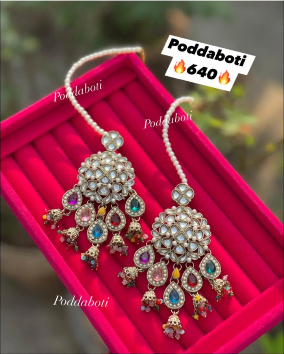 Kundan Earrings!