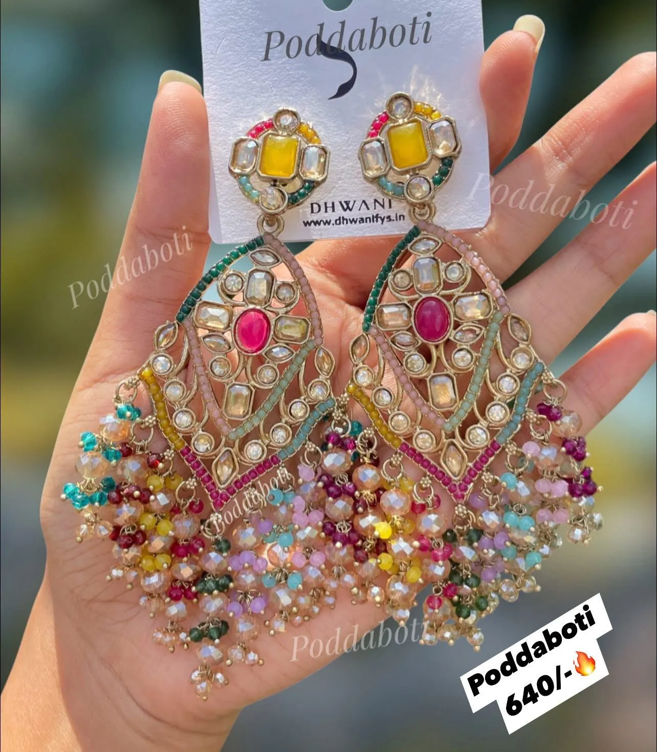 Kundan Earrings!