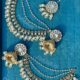 Most famous Bahubali earrings, long tana, Beautiful Tikli