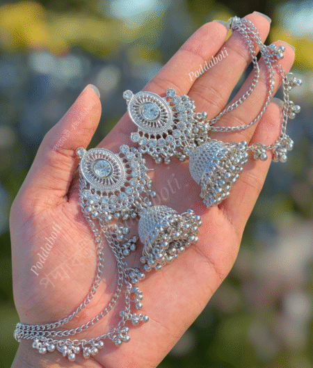 Bahubali Earrings ( Most trendy tana Earrings)