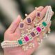 Beautiful choker with Earrings and Tikli